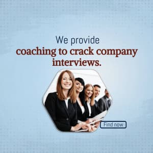Coaching to Crack Company Interviews facebook ad