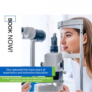 Optometrist promotional images