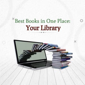 Online Libraries facebook ad