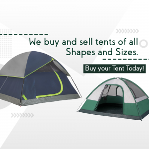 Tent flyer