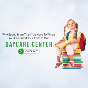 DayCare Centre promotional template