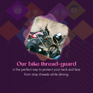 Bike Thread-Guard event poster