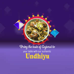 Undhiyu flyer