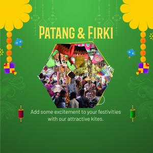 Patang & Firki event advertisement