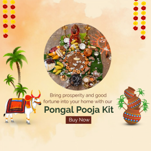 Pongal Pooja Kit Instagram Post