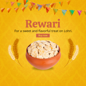 Lohri Food facebook ad banner