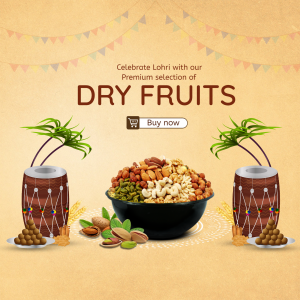 Special dry fruit Instagram banner