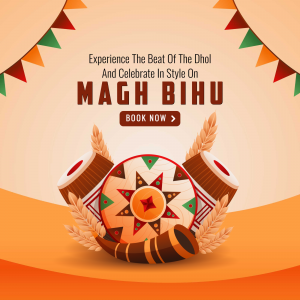 Magh Bihu Special ad post