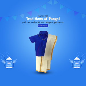 Traditional Pongal Clothes poster