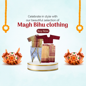 Magh Bihu Special event advertisement