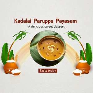 Pongal Food Instagram banner