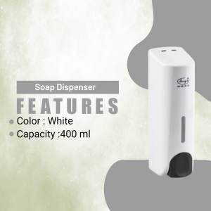 Soap dispenser promotional post