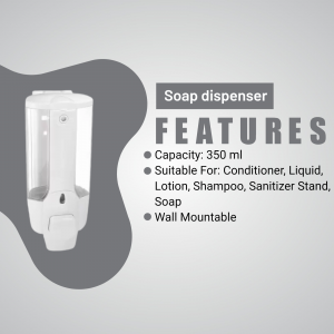 Soap dispenser facebook banner