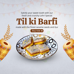 Lohri Food poster