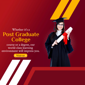 Post Graduate College facebook banner