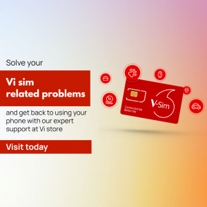 Vi store business banner