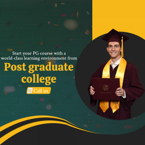 Post Graduate College promotional post
