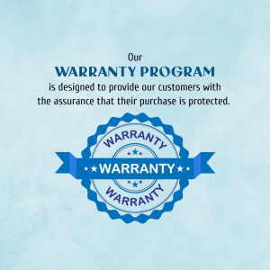 Warranty whatsapp status poster