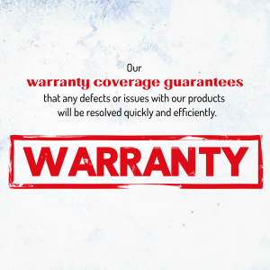 Warranty Instagram Post