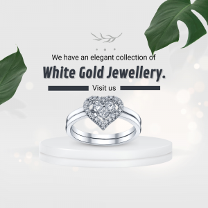 White Gold Jewellery facebook banner