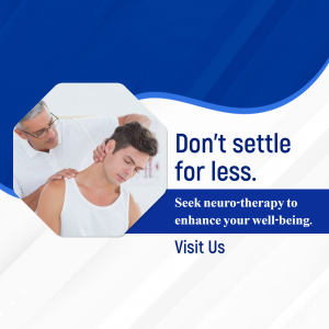 Neuro Physiotherapy promotional template