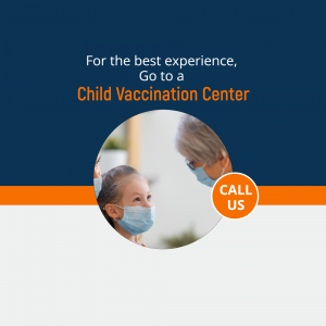 Child Vaccination promotional template