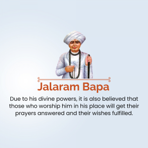 Jalaram Bapa Instagram banner