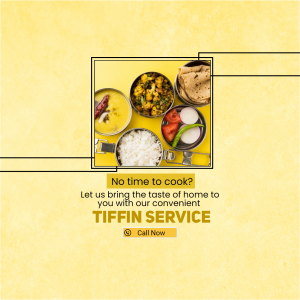 Tiffin Service promotional poster