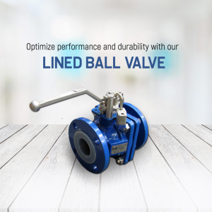 PVDF Lined PP Ball Valve promotional images