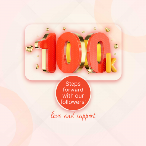 100K facebook ad banner