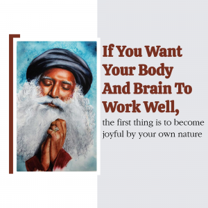 Sadhguru greeting image