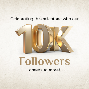 Follower Milestones flyer