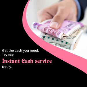 Instant Cash business banner