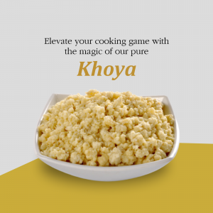 Khoya promotional post