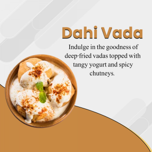 Chaat business banner