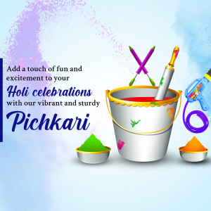 Pichkari event advertisement