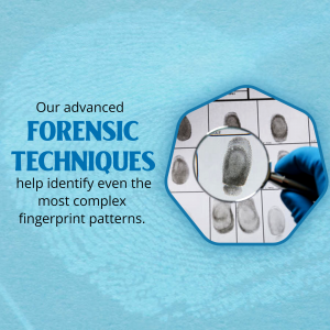 Forensic promotional post