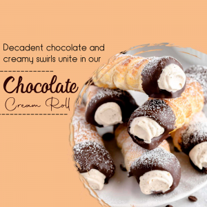 Cream Roll business template