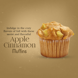 Muffins business banner