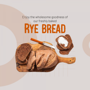 Bread promotional poster