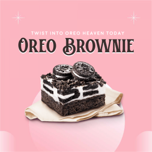 Brownies facebook ad
