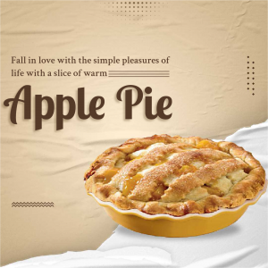 Pie facebook ad