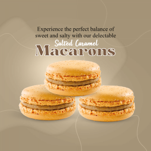 Macaron promotional poster