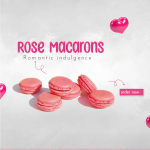 Macaron facebook ad