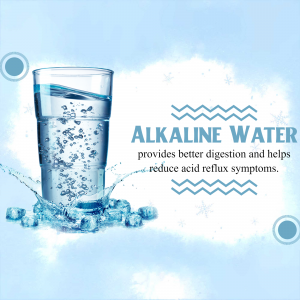 Alkaline Water promotional post