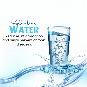 Alkaline Water promotional poster