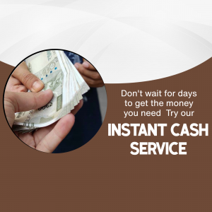 Instant Cash facebook banner