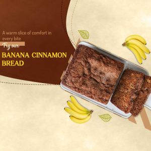 Cinnamon bread promotional images