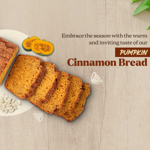 Cinnamon bread facebook banner