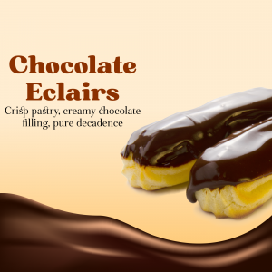 Eclairs promotional poster